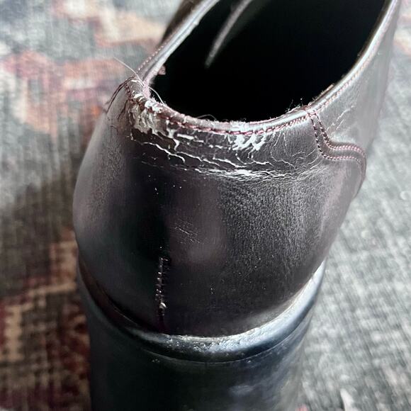 Vintage 90s LEI chunky lace up oxfords - Picture 6 of 7